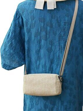 NEW Boho Casual Crossbody Purse Shoulder Bag Tan Color Trendy Womens Bag